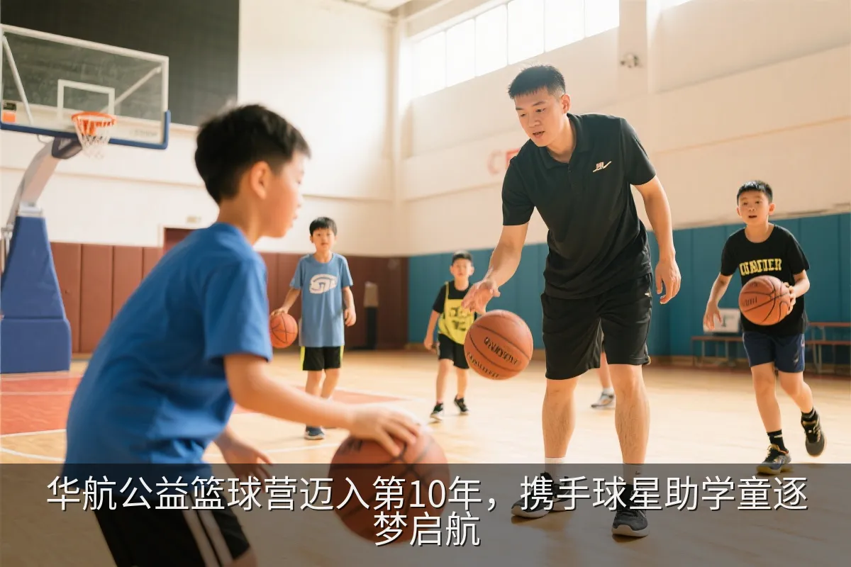 华航公益篮球营迈入第10年，携手球星助学童逐梦启航